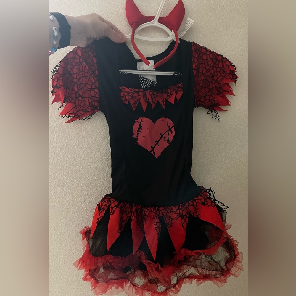 Devil Diva Childs Costume Medium 8-10